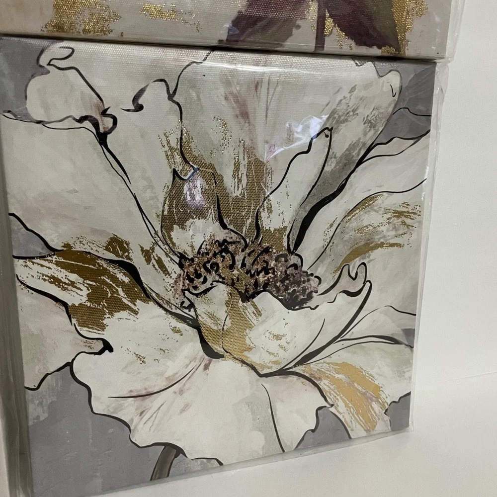 Metallic Floral wall decor - Picture 6 of 9